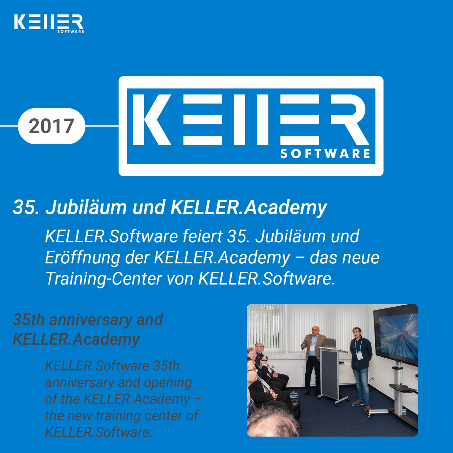 KELLER logo then and now - SYMplus™ by KELLER.Software